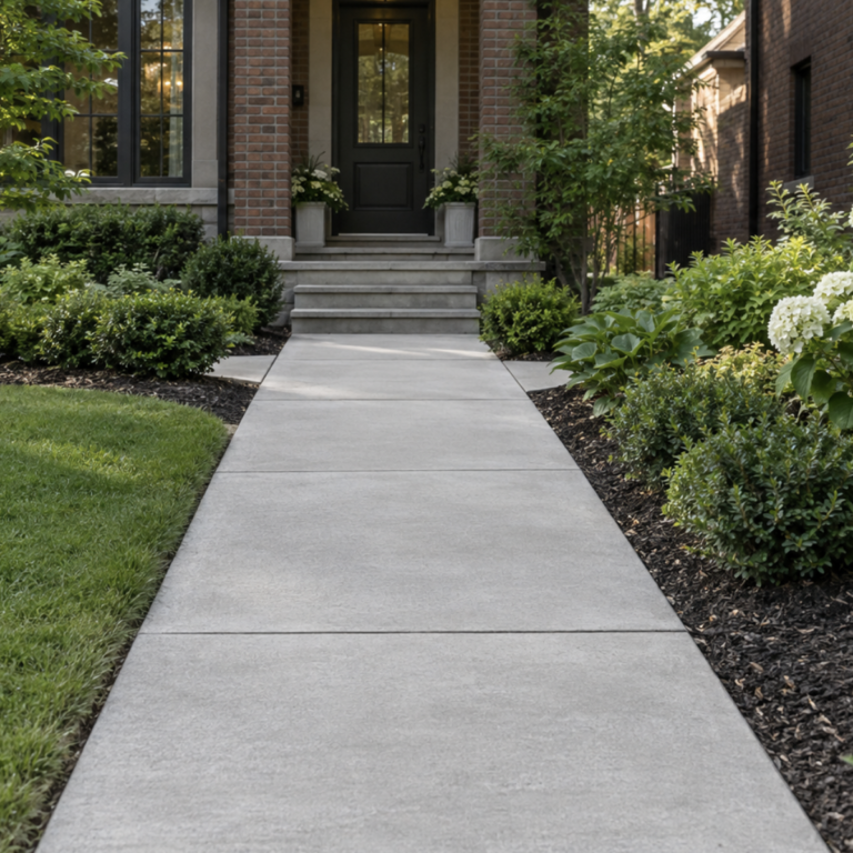 concrete repair concrete walkway