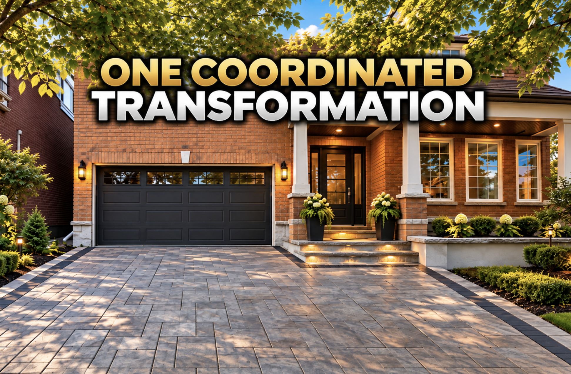 one coordinated transformation