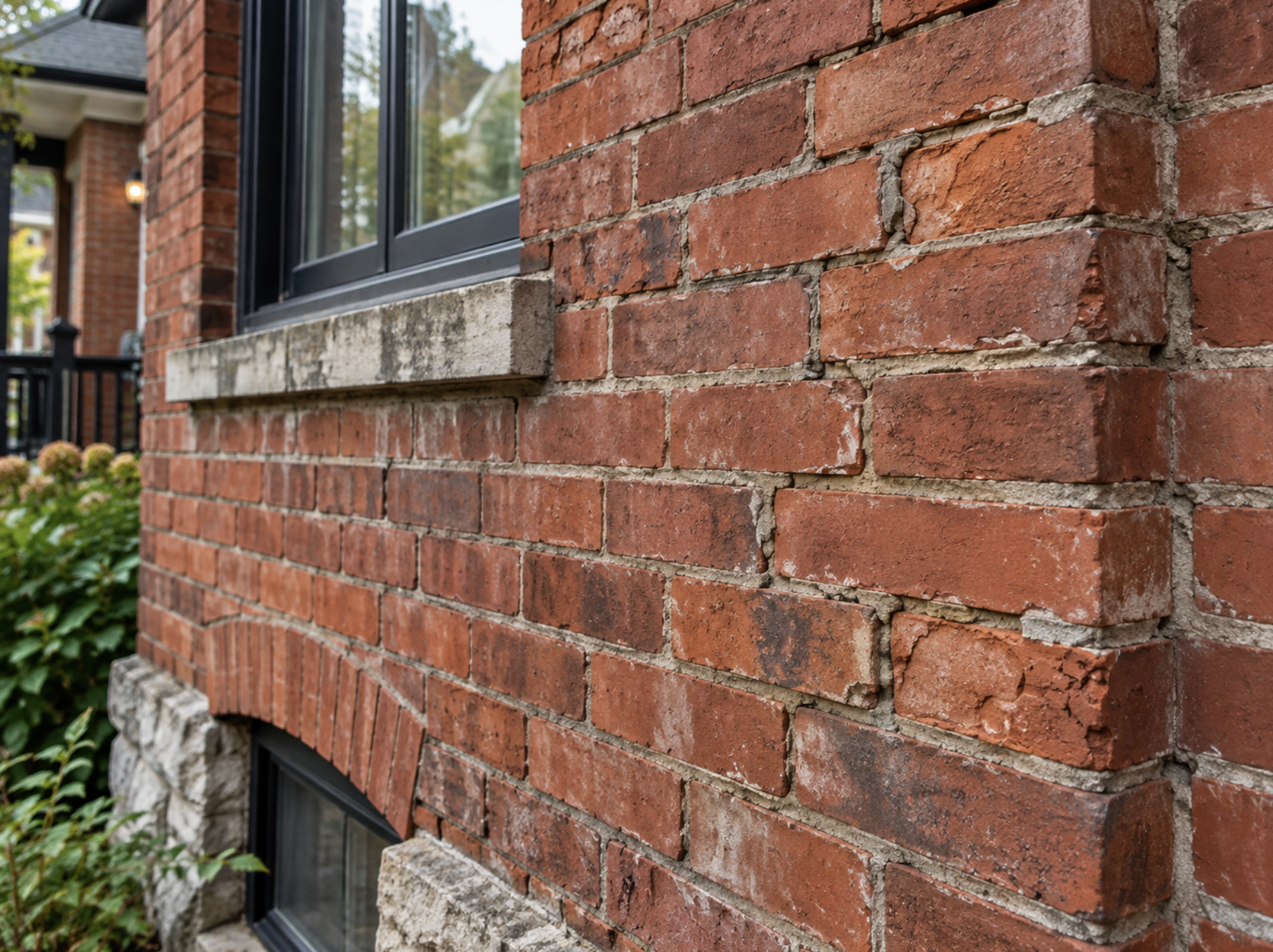 aging brick and mortar